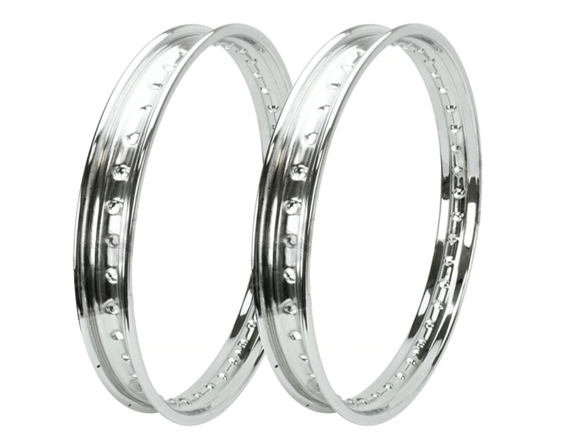 Fits Royal Enfield Classic 350cc 19" Pair Steel Rims