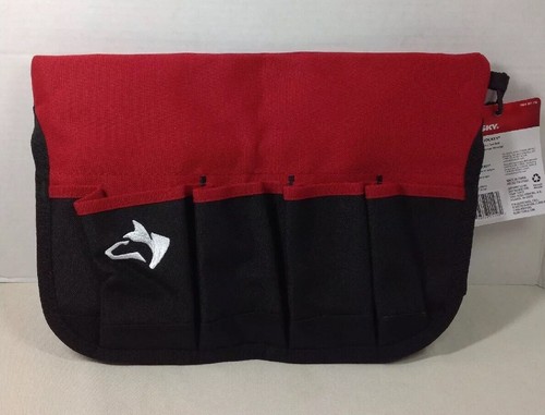 Husky Mini Bucket Jockey Red and Black New with Tag Tool Bucket Bag