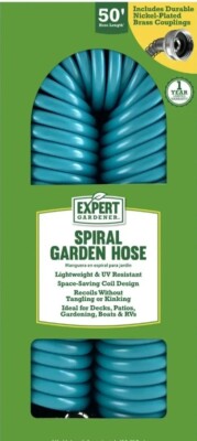 Expert Gardener 50ft Spiral Hose