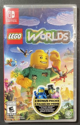 LEGO Worlds (Nintendo Switch) (Brand New and Sealed) (2 DLC Packs Included)