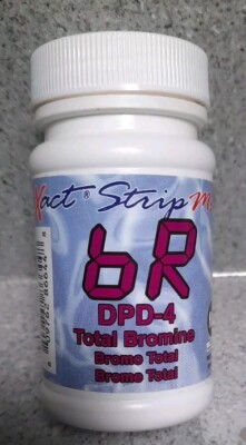 Industrial Test Systems 486644 Exact Strip Micro bR DP-4 Total Bromine 100 Tests