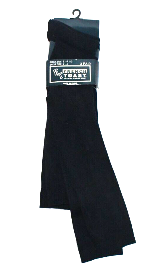 NIP French Toast Boy's Over The Calf Dress Socks Sock Size 8-9.5 Shoe Size 2-6  - Picture 1 of 13