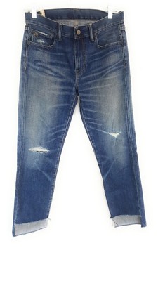 

Женские укороченные брюки узкого кроя Polo Ralph Lauren, синие,  лет, Синий, OE142G09