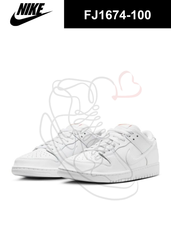 Nike SB Dunk Low Pro ISO Triple White FJ1674-100 Men's | eBay