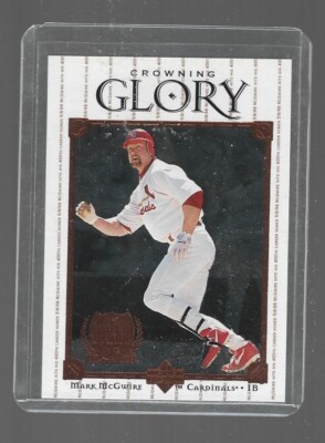 1999 Upper Deck Crowning Glory Mark McGwire StL Barry Bonds SF Giant #/1000 #CG2
