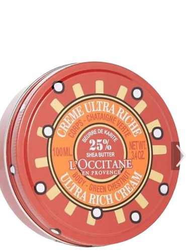 Green Chestnut Ultra Rich Body Cream Unisex - 3.4 Oz