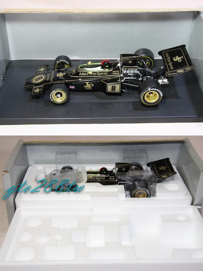 Quartzo 1:18 Lotus 72D JPS F1 1972 British GP Winner