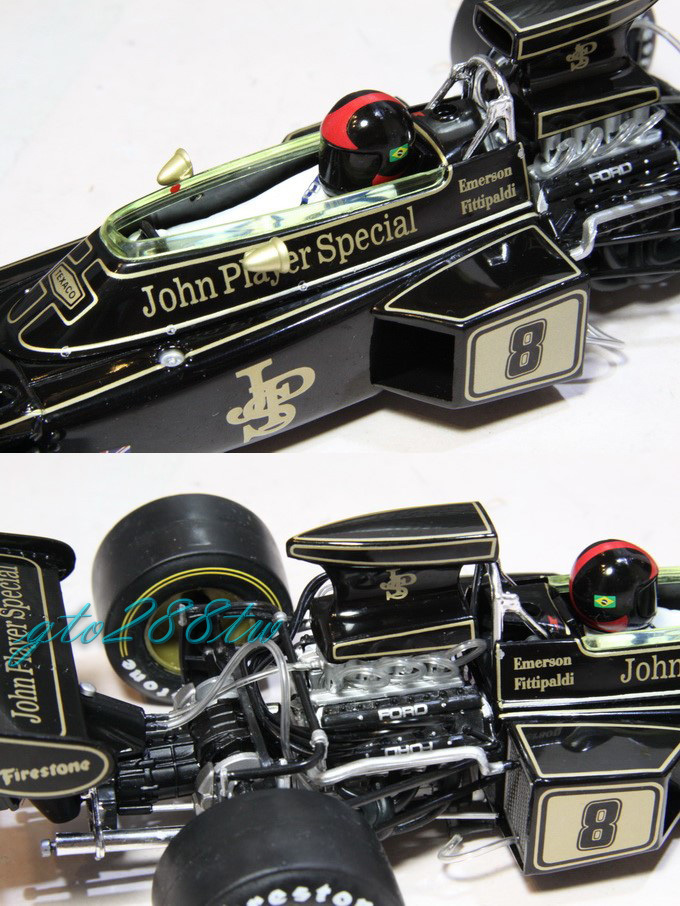 Quartzo 1:18 Lotus 72D JPS F1 1972 British GP Winner Quartzo 1:18 Lotus 72D JPS F1 1972 British GP Winner