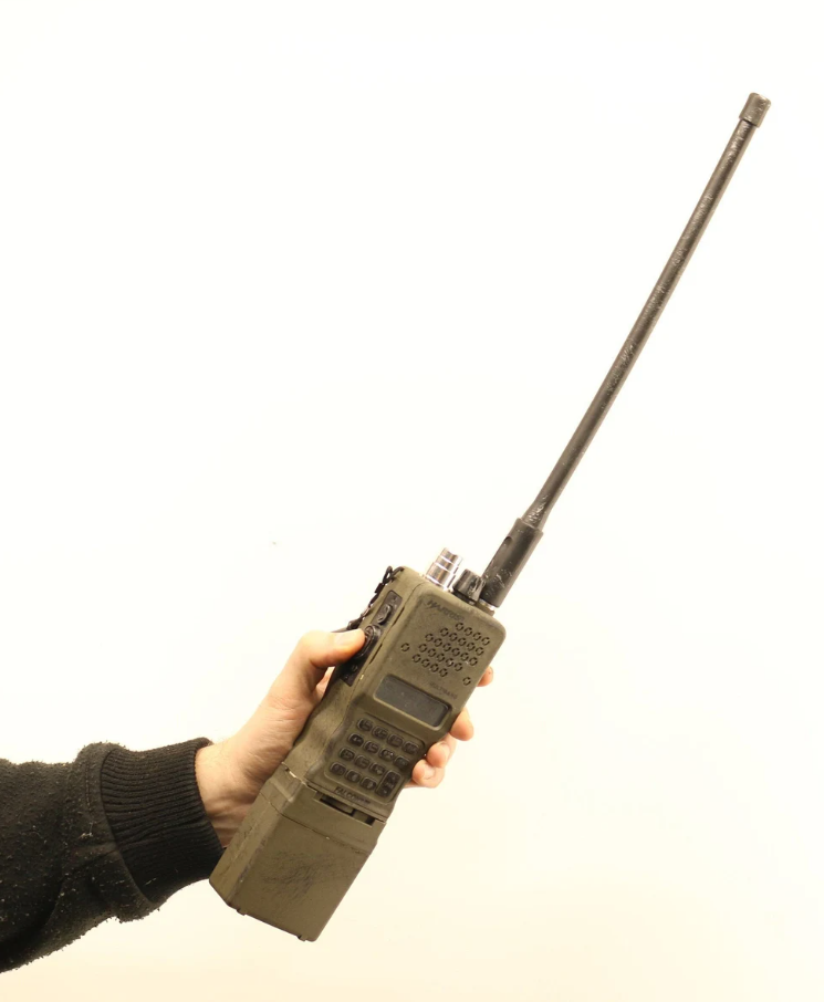 US Army SATCOM Field Radio COSTUME PROP Walkie Talkie Commo Comms S6 Cosplay