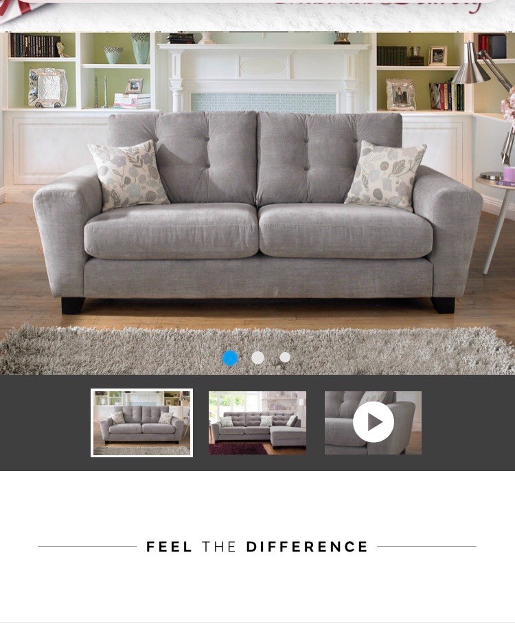 Sofology Pronto 2 & 3 seater sofas for sale in Durham, County Durham