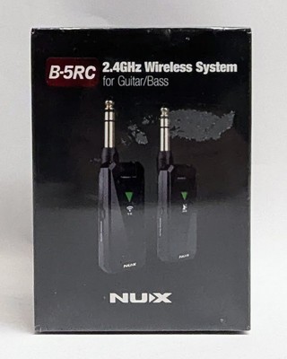 NUX B-5RC Guitar/Bass Rechargeable Wireless System for Passive/Active Pickup
