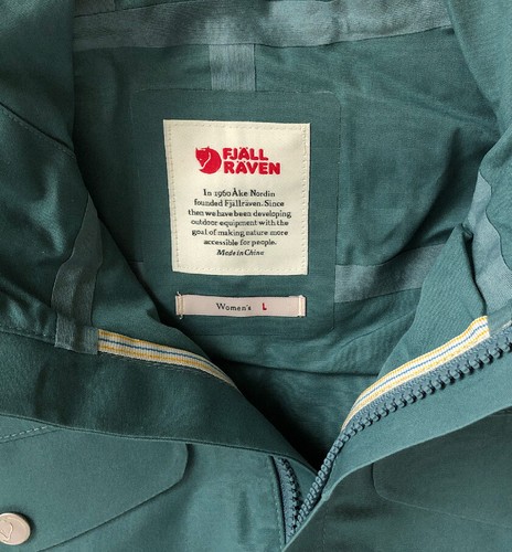 Pre-owned Fjall Raven Fjallraven Greenland Half Century Jkt Women's L Frost Green Edition $425