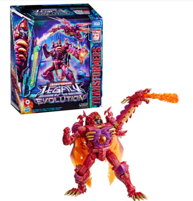 Transformers Toys Legacy Evolution Leader Transmetal II Megatron Toy, 8.5 Hasbro
