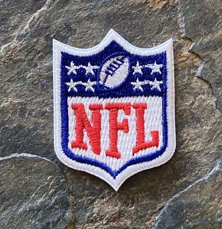🏈 1.75" NFL Football Shield Iron-on Logo PATCH! For Jersey Collar/Hat/Cap! 🏈