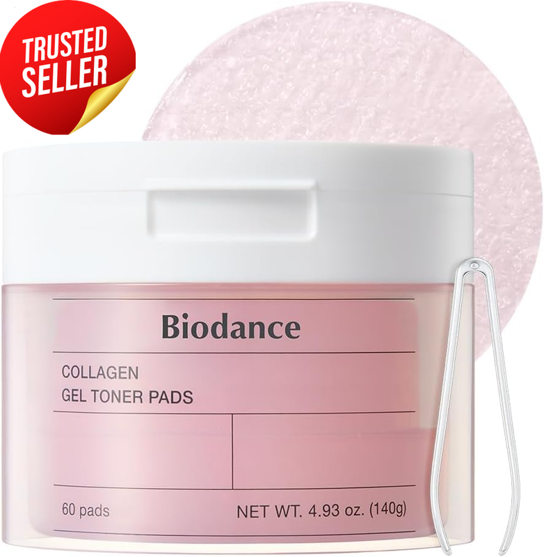 Collagen Gel Toner Pads 60pads Pore Minimizer K-B