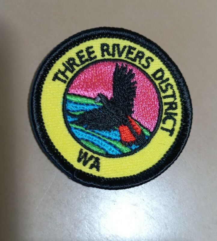 Western Australian Scout District Badge -  Three Rivers