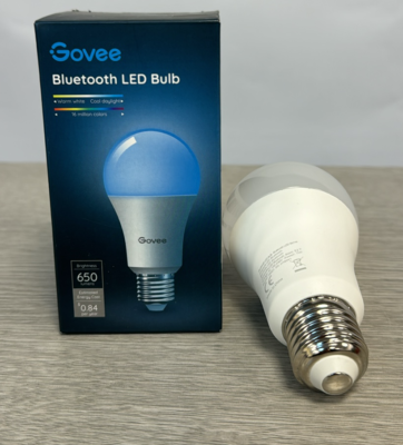 Govee LED Light Bulb Dimmable Music Sync Color Changing A19 7W 60W H6001
