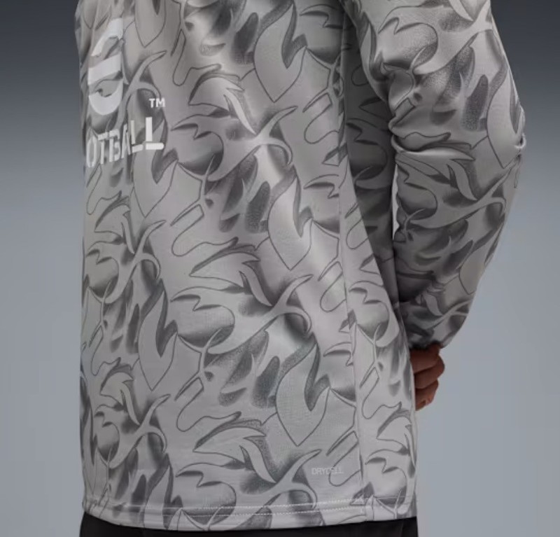 Puma AC Milan Pre Match Training Soccer Jacket Gray 782391-13 Mens