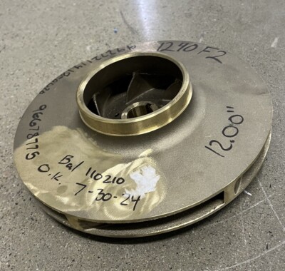 Peerless Pump 12'' Impeller 96678775, OLD PART # 2685586 449 1240F2