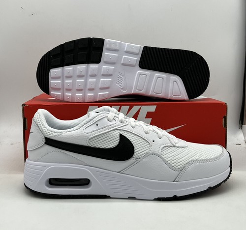 Белые черные кроссовки Nike Air Max SC CW4555-102, мужские размеры