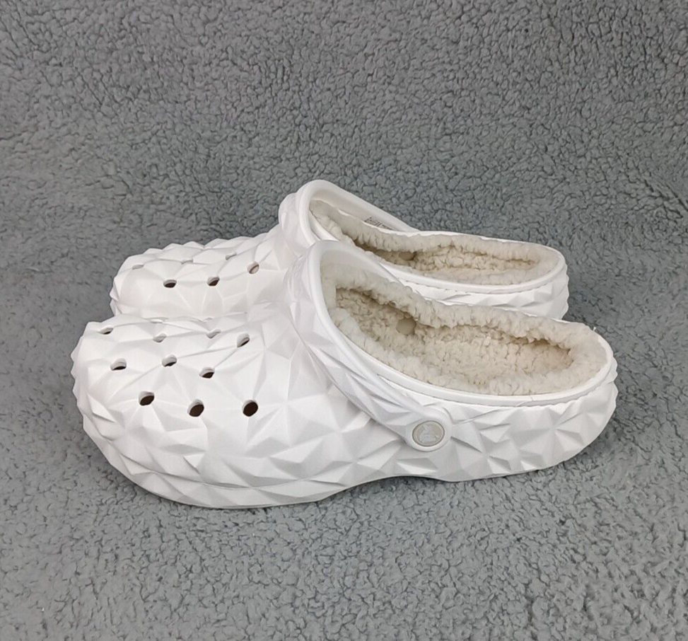Crocs Classic Lined Geometric Clog White M10 / W12 210069