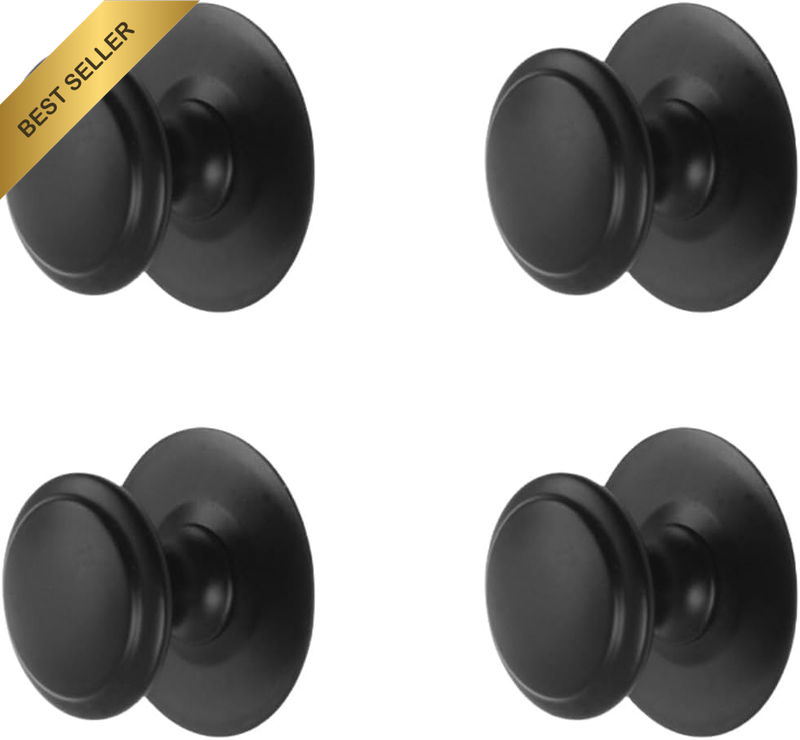 Stick on Handles Stainless Steel Self Adhesive Drawer Pulls 4 Pcs
