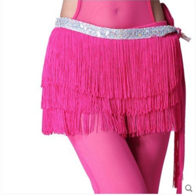 Fringe Tassel Belly Dance Costume Gypsy Performance Stage Carnival Mini Skirt