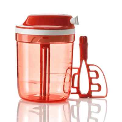 NEW Tupperware SuperSonic chopper Tall system Manual food processor FREEsHip