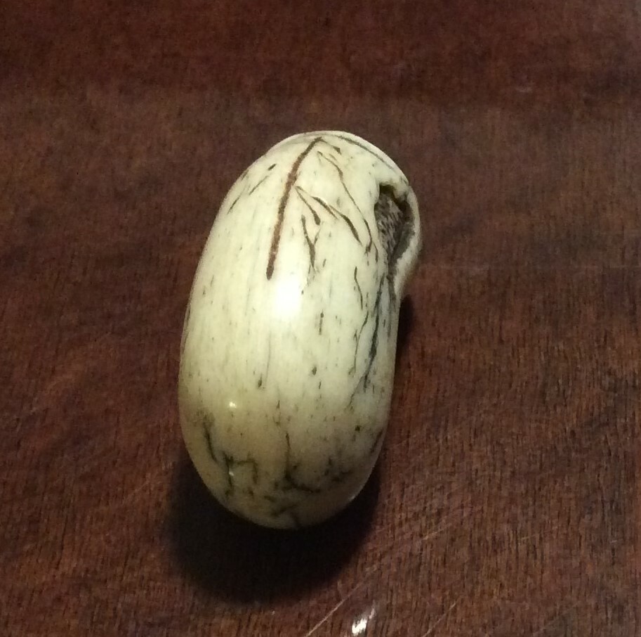 amazing Skull Netsuke , Qing Dinasty