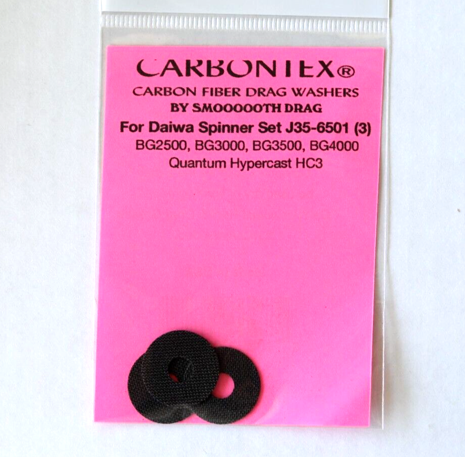 cohiba100tkです Carbontex Drag Washer Set Daiwa BG2500 BG3000 BG3500 BG4000