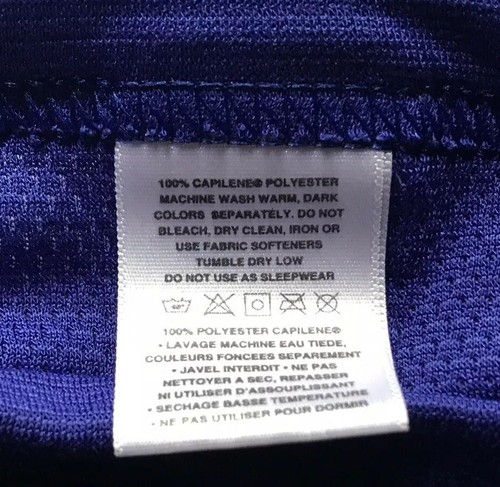 Kids/Youth Patagonia Capilene Base Layer Long Sleeve Blue Shirt - Size 14