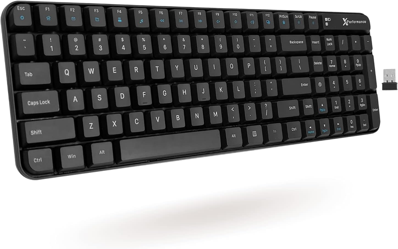 ,  Wireless Keyboard For Laptop Or Desktop With Number Pa
