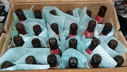 Case 24 - 8oz Bottles & Case 1949 Premium Pale '52 Beer Duraglass Bottles