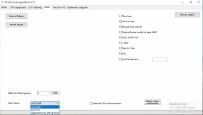 JLR SX-CAN Engineering Tool for 2006-2019 CAN Bus Vehicles via Enet WiFi