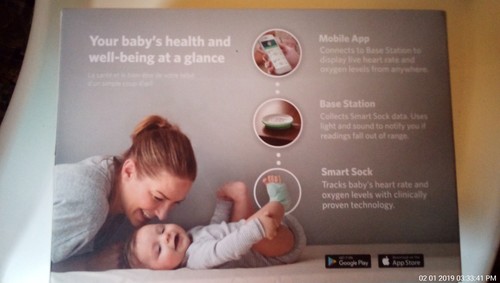 Owlet Smart Sock 2 Baby Monitor