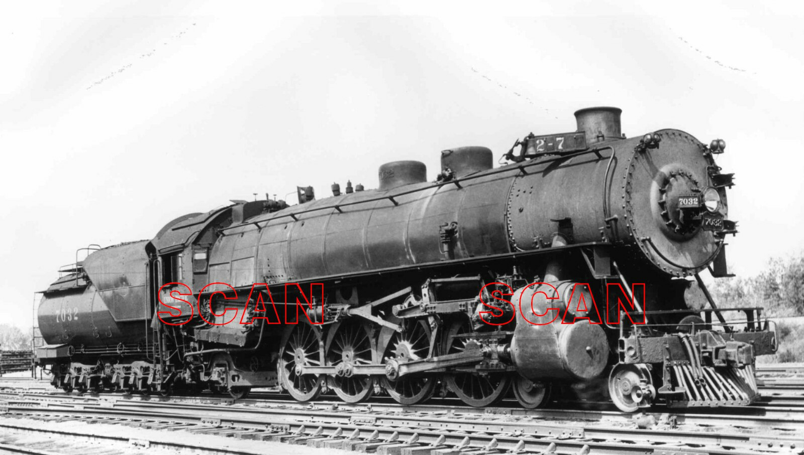 OFF590 RP 1950s?/90s UNION PACIFIC RAILROAD 4-8-2 LOCOMOTIVE