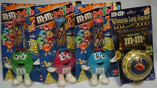 光る 2000年限定ミレニアムM&M'sエムアンドエムズキャンディディスペンサー 光る 2000年限定ミレニアムM&M'sエムアンドエムズキャンディ