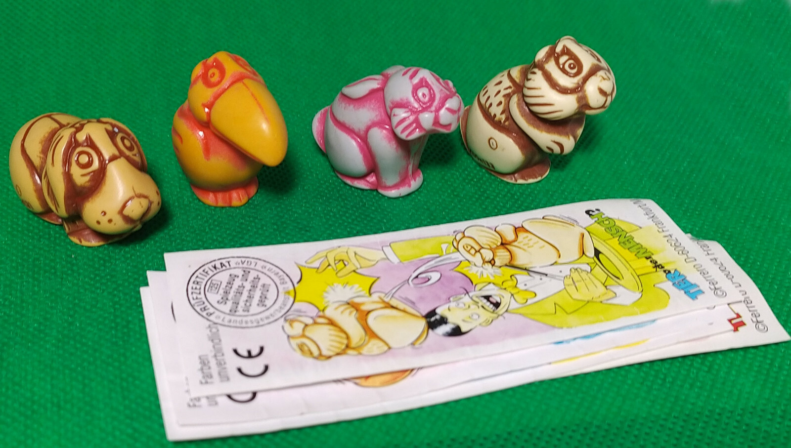KINDER SURPRISE TOTEM Stone Double REVERSIBLE FIGURE 1999 KINDER SURPRISE TOTEM Stone Double REVERSIBLE FIGURE 1999
