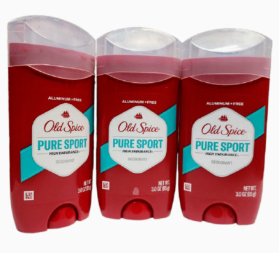 Old Spice Deodorant for Men, Aluminum Free, Pure Sport (3.0 oz., 3 pk.)