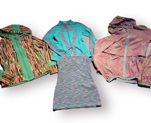 lululemon - ivivvaジップアップジャケット　14 IVIVVA Lululemon Jacket Perfect Your Practice Cuffins