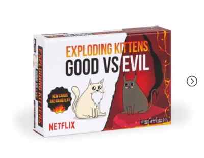 Exploding Kittens: Good Vs. Evil Card Game NEW Party game