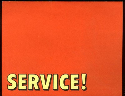 Delta Air Lines Service! Update mailer 1960s Dallas New Orleans Atlanta +