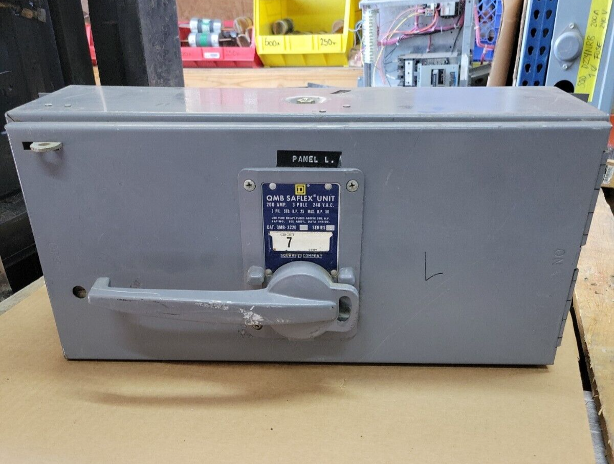 square - DQMB QMB365W - Switch unit, QMB fusible panelboards, 400A, 15