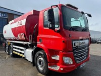 DAF FAN CF370 26 TONNE FUEL TANKER 2018 – PO18 SEY