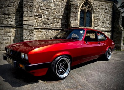 FORD CAPRI 2.0s 1979 CANDY APPLE RED