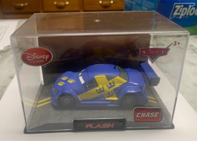 Disney Store FLASH Chaser!  In an acrylic case, 1:43 scale die-cast!