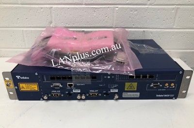 Tellabs 8620 Access Switch Dual -48Vdc 2.6A w ATM OC3 Gigabit Fiber port Cables 