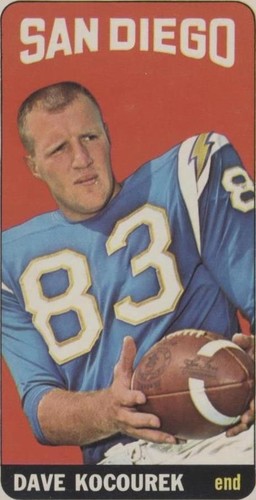 1965 Topps Dave Kocourek #163