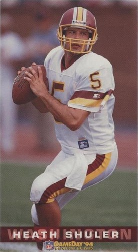 1994 Fleer GameDay Heath Shuler #414