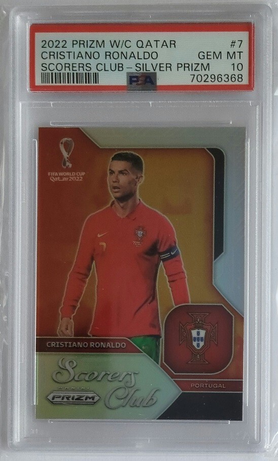2022 Panini Prizm World Cup Qatar Cristiano Ronaldo Scorers